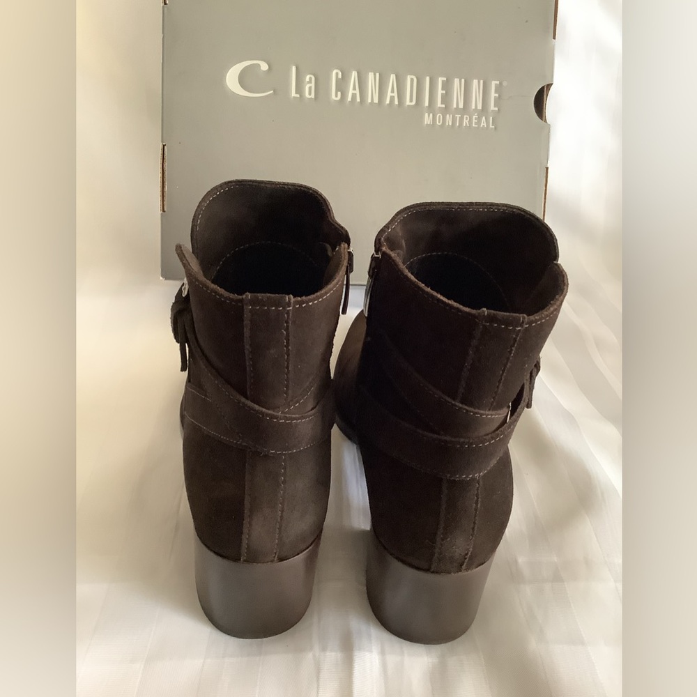 La Canadienne Brown Ankle Boots - Picture 5 of 7